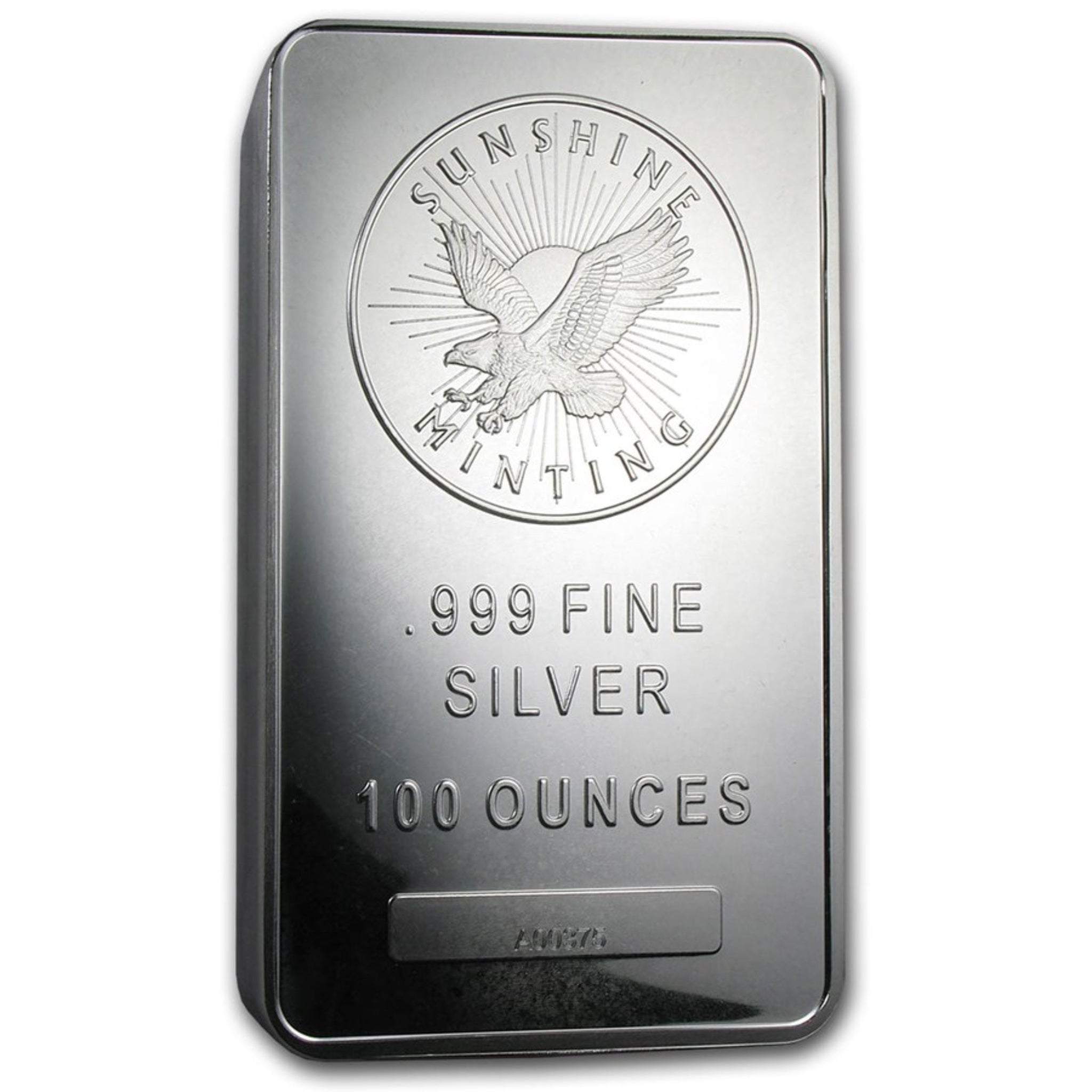 100 oz Sunshine Mint Silver Bar