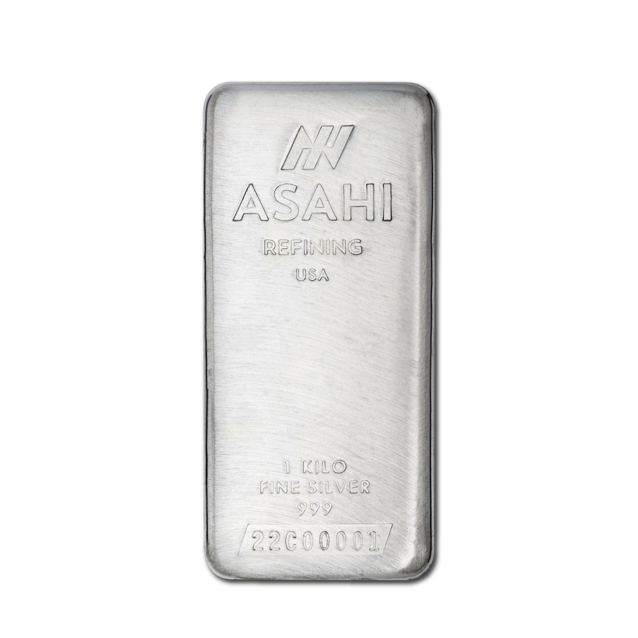 Asahi 1 Kilo Silver Bar