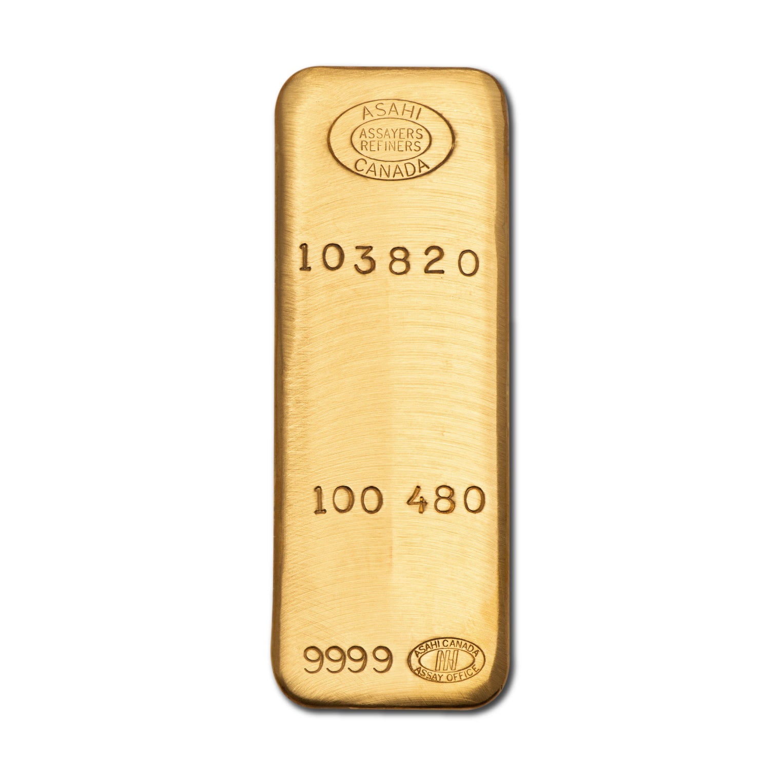 Asahi 100 oz Gold Bar