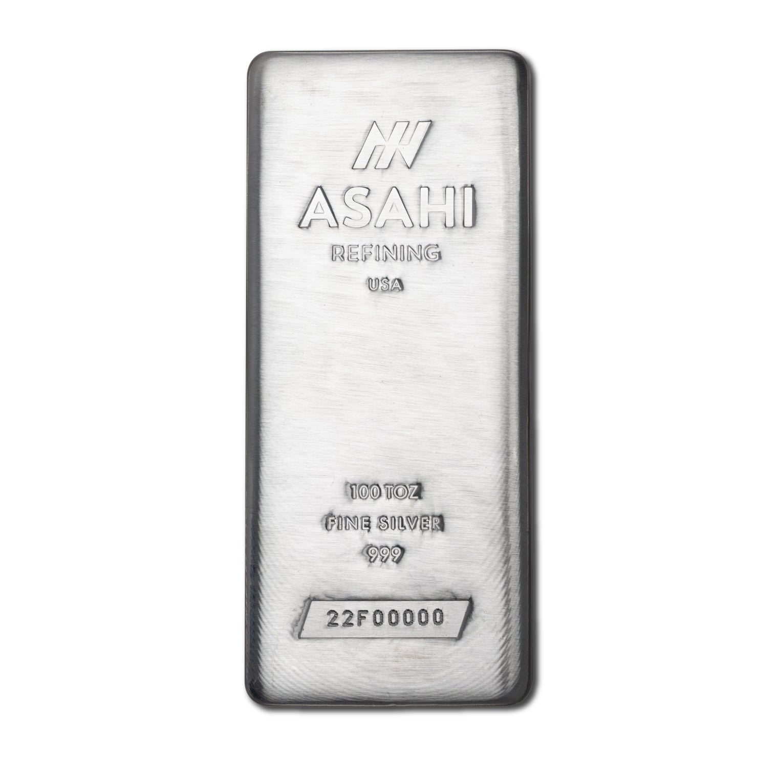 Asahi 100 oz Silver Bar