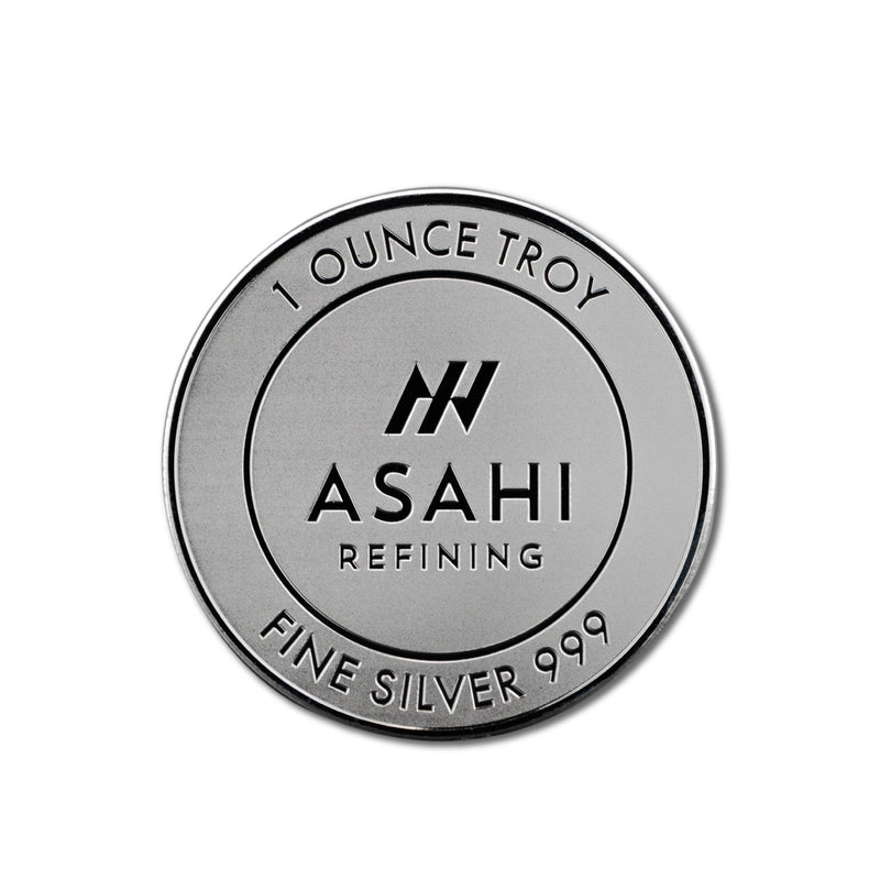 Asahi 1 oz Silver Round
