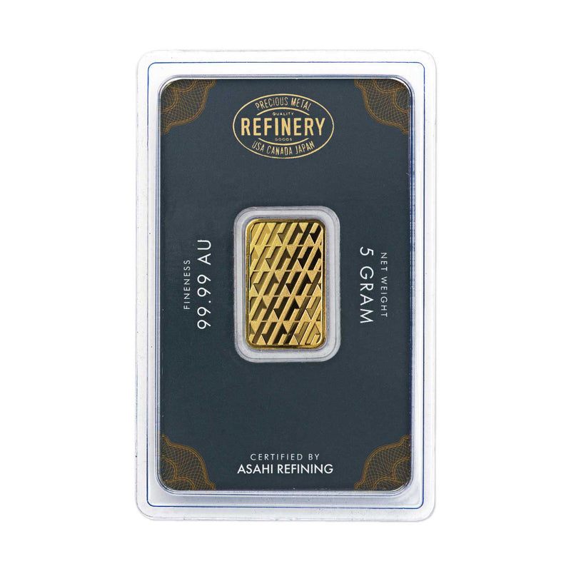 Asahi 5 Gram Gold Bar