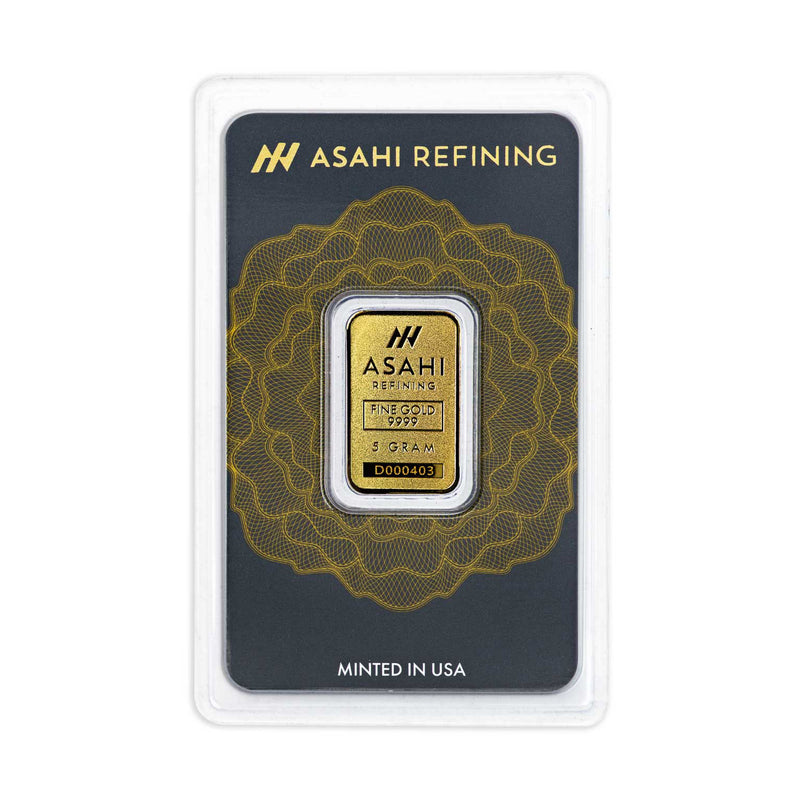 Asahi 5 Gram Gold Bar