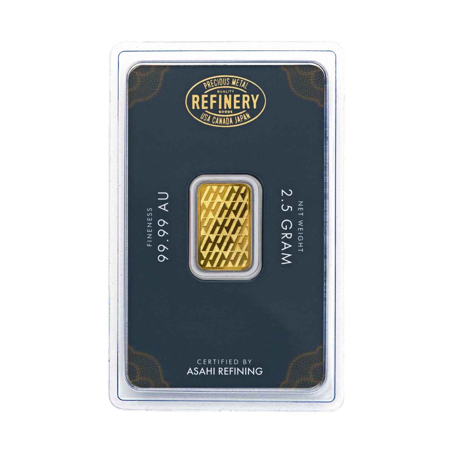 Asahi 2.5 Gram Gold Bar